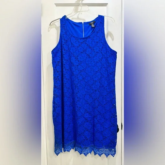 knee length dresses for ladies Steel Blue Lace And Beading V-Neck Long Dress With Lace Up Back